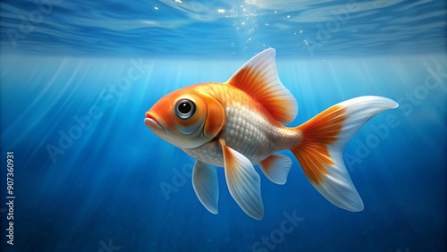 goldfish in aquarium