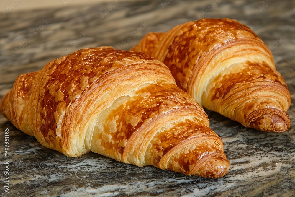 Croissant France Flaky, buttery pastry with a golden, crisp exterior and soft interior, commonly enjoyed at breakfast Croissant France Flaky, buttery pastry with a golden, crisp exterior and soft interior, commonly enjoyed at breakfast
