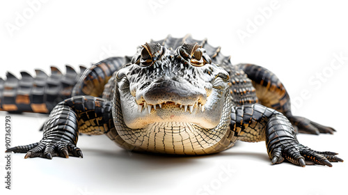 Closeup of Alligator with Open Mouth