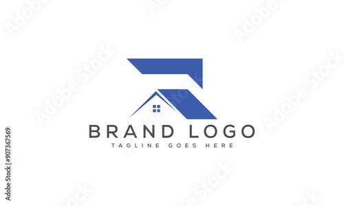 Free Download letter R logo design vector template design for brand. - GFXLoad