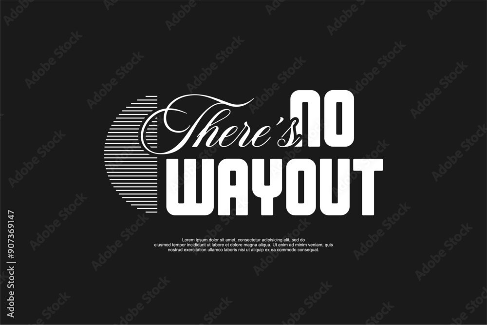 Naklejka premium typography vector asset poster and tshirt printing for streetwear suitable for printing