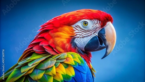 blue and yellow macaw