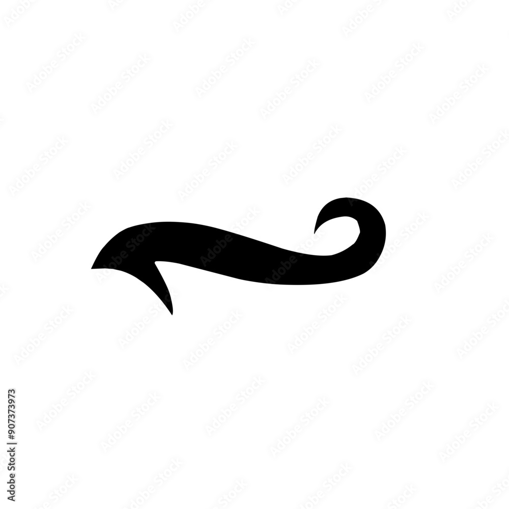 tail text swoosh tail text swoosh