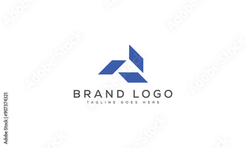 letter A logo design vector template design for brand.