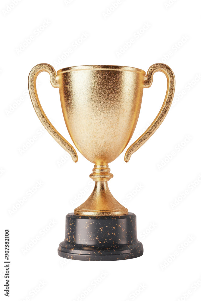 A shiny gold trophy with two handles, symbolizing victory and achievement, perfect for awards and celebratory events. A shiny gold trophy with two handles, symbolizing victory and achievement, perfect for awards and celebratory events.