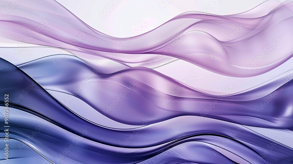 Elegant Gradient Frosted Glass with Flowing Curves, Navy Blue and Lavender Tones, Exuding Sophistication and Artistry in Modern Design Elegant Gradient Frosted Glass with Flowing Curves, Navy Blue and Lavender Tones, Exuding Sophistication and Artistry in Modern Design