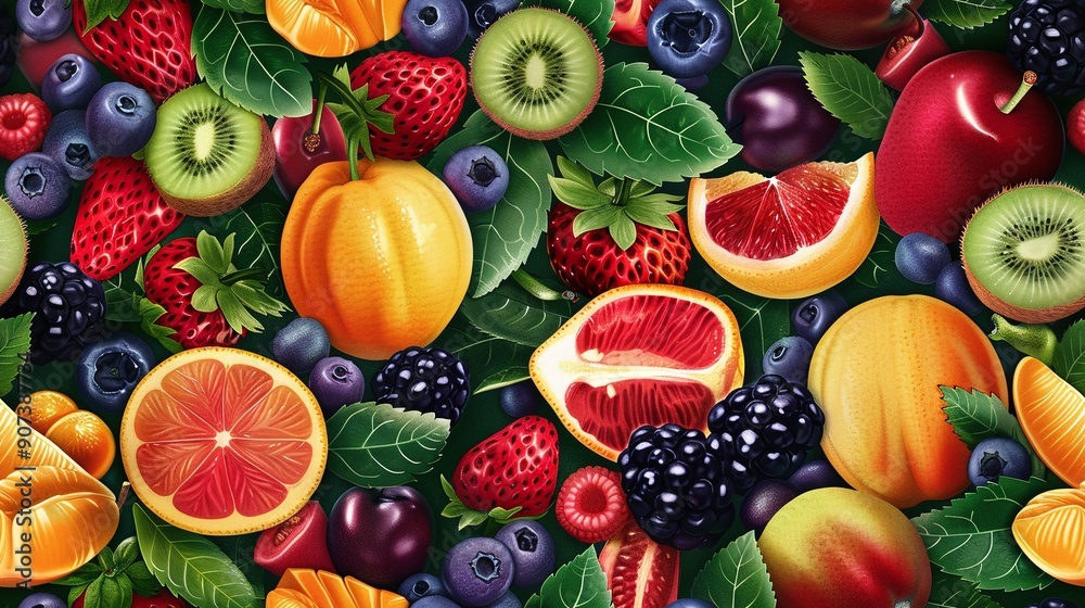 fruits pattern fruits pattern