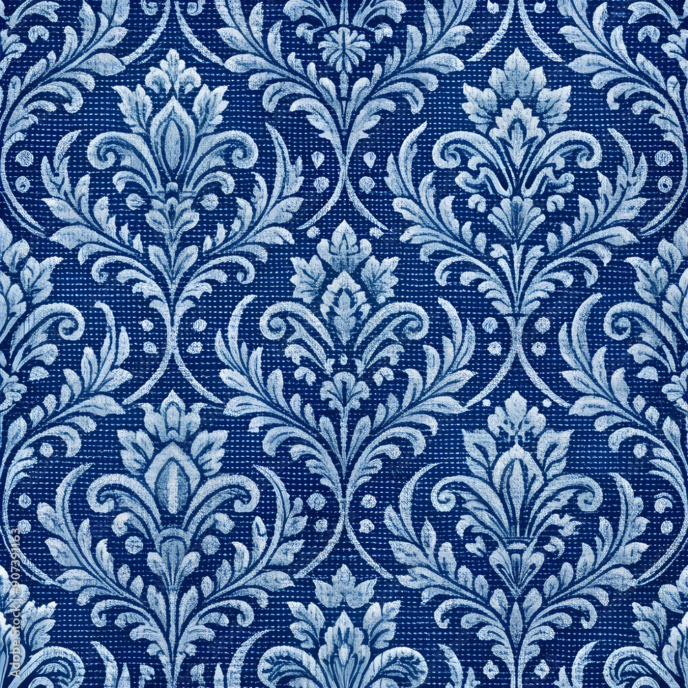 navy blue patterned fabric texture or background navy blue patterned fabric texture or background