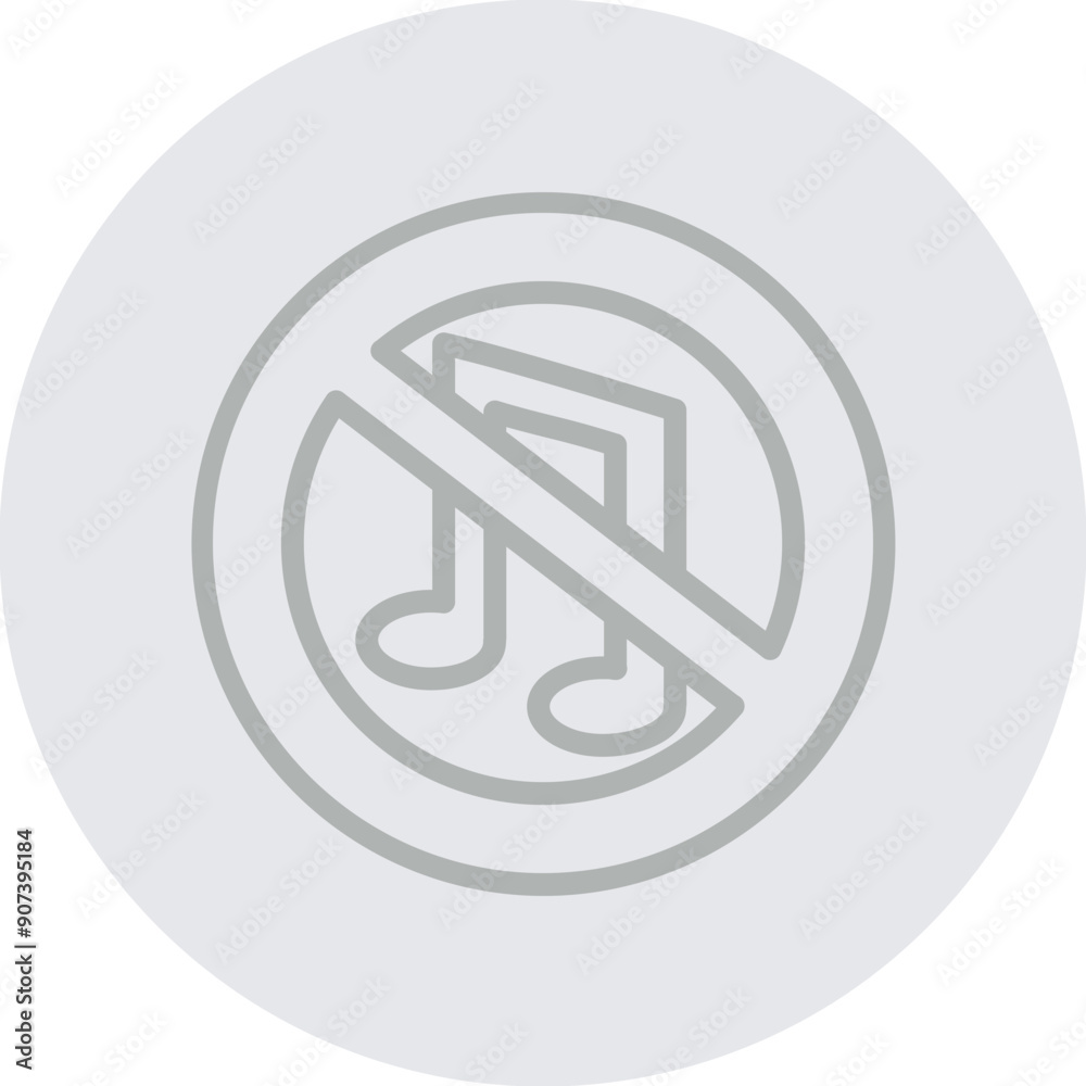 No songs Vector Line Grey Circle Grey No songs Vector Line Grey Circle Grey