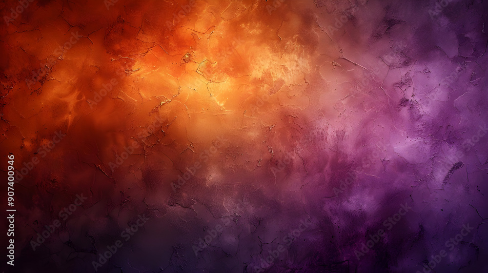 Orange and Purple Textured Wall Background Orange and Purple Textured Wall Background
