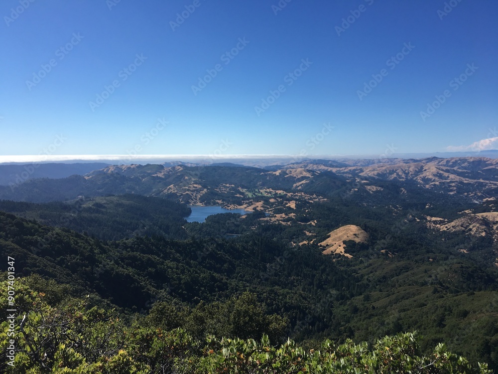 Fototapeta premium view from the mountain