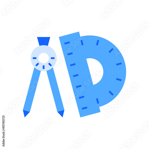 Stationery Flat Vector Icon