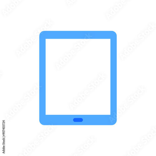 Tablet Flat Vector Icon