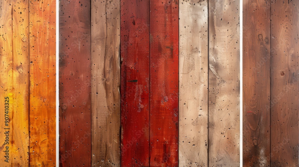 Vibrant Colorful Mural Showcasing Three Distinct Sections and Varied Textures Vibrant Colorful Mural Showcasing Three Distinct Sections and Varied Textures