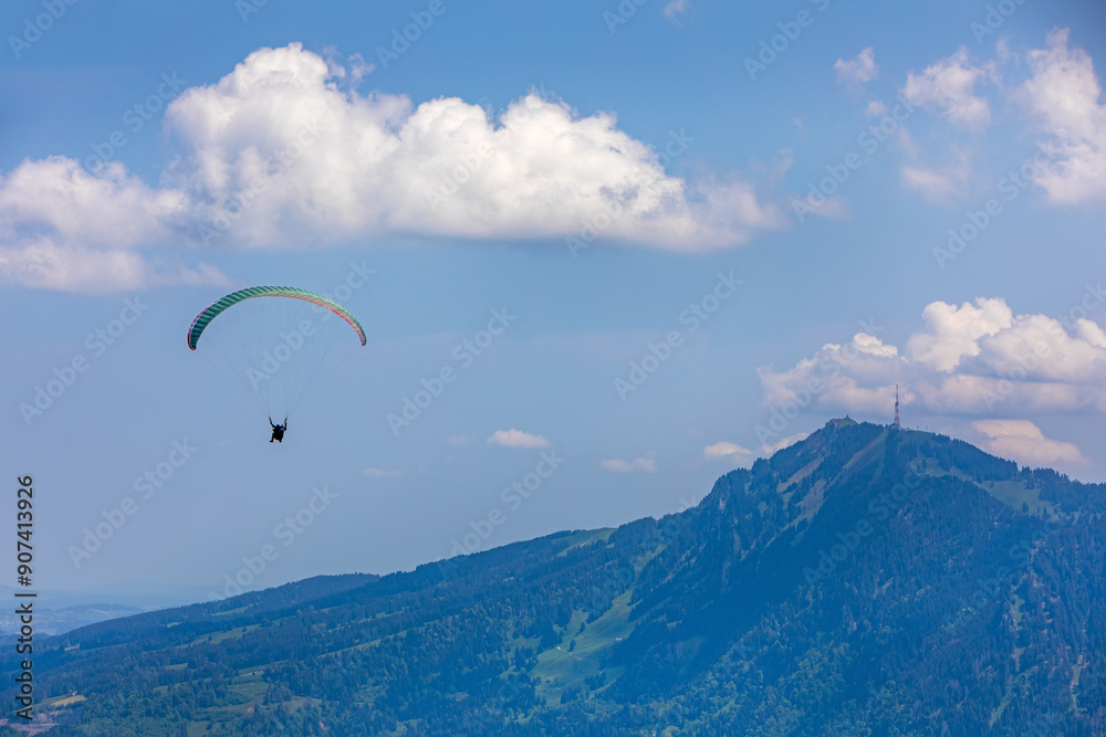 Gleitschirm - Grünten - Allgäu - Fliegen Gleitschirm - Grünten - Allgäu - Fliegen