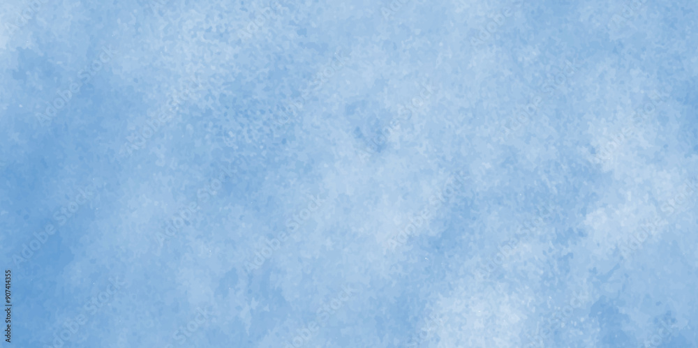 Fototapeta premium Luxury abstract light blue watercolor texture background,Hand painted abstract soft sky blue watercolor sky and clouds,Light blue watercolor paper texture background with splashes.