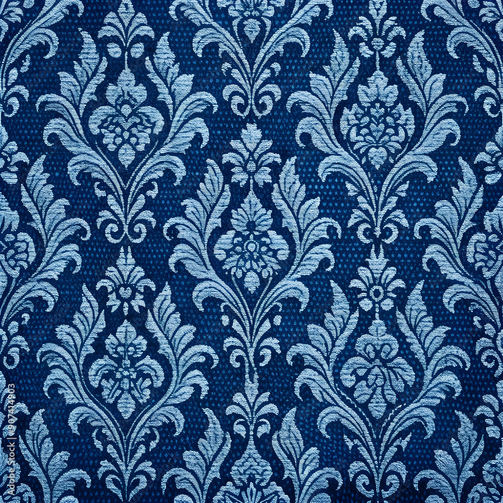 navy blue patterned fabric texture or background navy blue patterned fabric texture or background