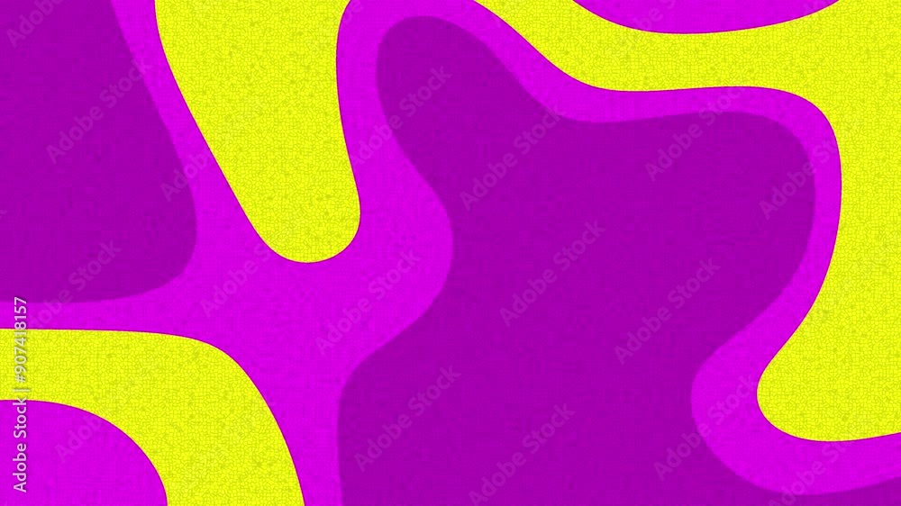 Wavy yellow and purple lines and shapes. Abstract background for advertising design, website banners, or social media graphics. Wavy yellow and purple lines and shapes. Abstract background for advertising design, website banners, or social media graphics.