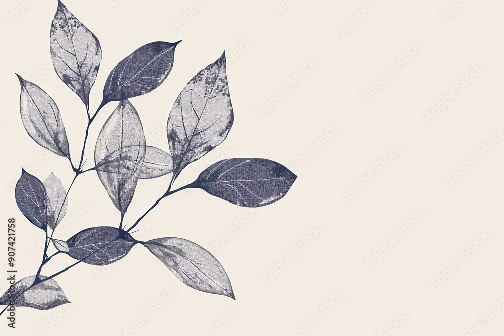 Minimal Nature: Abstract Leaf Backgrounds Minimal Nature: Abstract Leaf Backgrounds