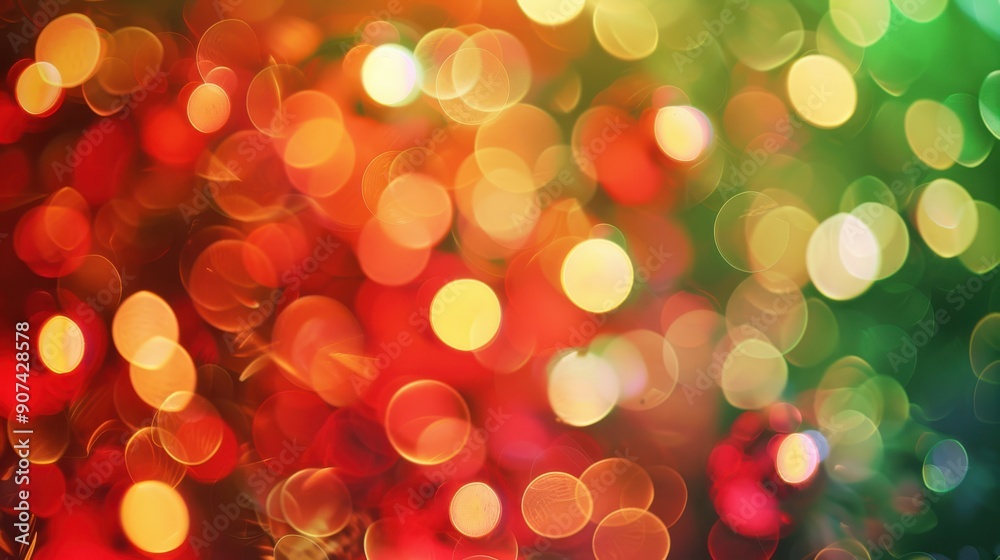Holiday background with vibrant red and green colors, offering a lively and joyful appearance. Holiday background with vibrant red and green colors, offering a lively and joyful appearance.