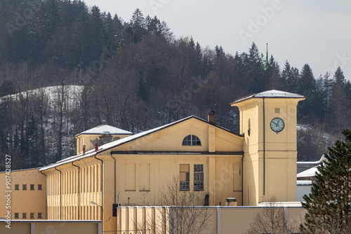 alte Seilerwarenfabrik im Magnuspark Füssen photo