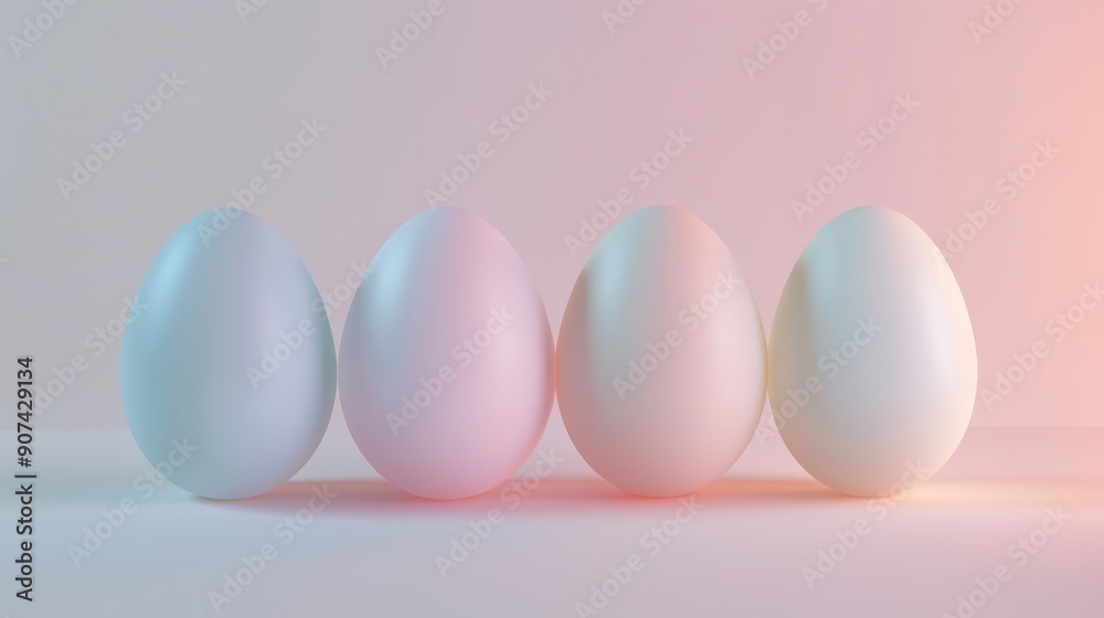 Light Easter colors with a smooth gradient and eggs, offering a gentle and serene appearance. Light Easter colors with a smooth gradient and eggs, offering a gentle and serene appearance.