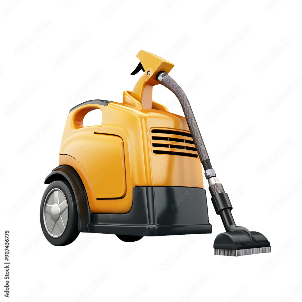 Pressure Washer 3d icon, on isolated transparent background Pressure Washer 3d icon, on isolated transparent background