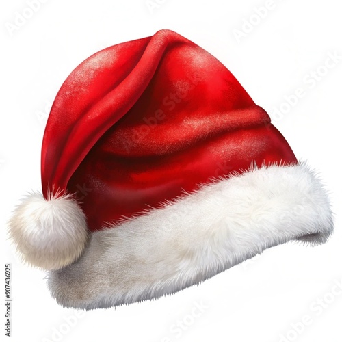 Red Santa hat, 