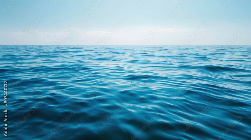 vast ocean background providing serene blue vast ocean background providing serene blue