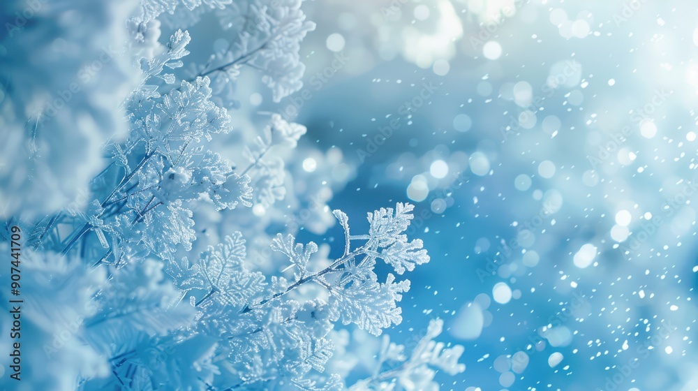 Winter background with icy blue shades and a frosty texture, perfect for a cold and crisp appearance. Winter background with icy blue shades and a frosty texture, perfect for a cold and crisp appearance.