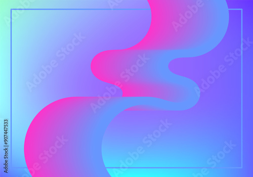 visually dynamic background showcasing a gradient mesh and fluid, gradient lines, creating a sense of depth and movement.