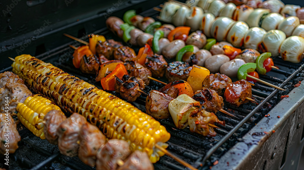 BBQ food. BBQ food.