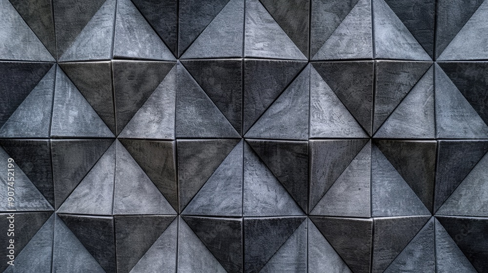 Obraz premium acoustic polyester wall pattern color grey tone background