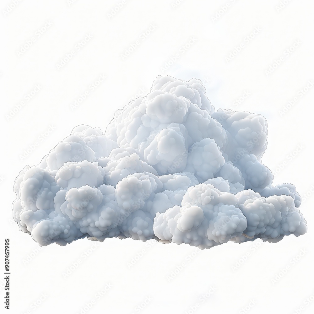 Fluffy white cloud on a plain background, perfect for backgrounds or weather-related themes. Fluffy white cloud on a plain background, perfect for backgrounds or weather-related themes.