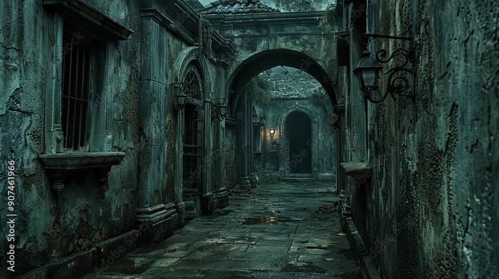 Fototapeta premium abandoned church