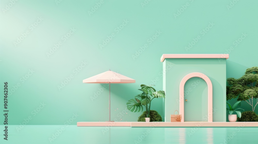 Illustrate the concept of property insurance with a modern and elegant design, highlighting coverage options for home and belongings. Illustrate the concept of property insurance with a modern and elegant design, highlighting coverage options for home and belongings.
