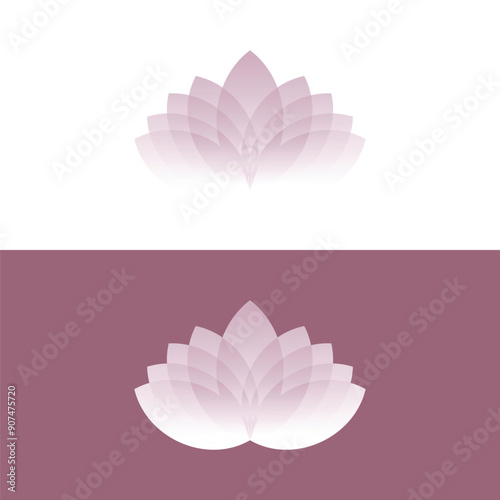 lotus logo design template