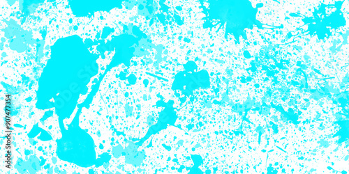 Blue spilt texture of paint strokes. Abstract splash of color blue stains wood floors texture and background. Abstract red grunge texture background
