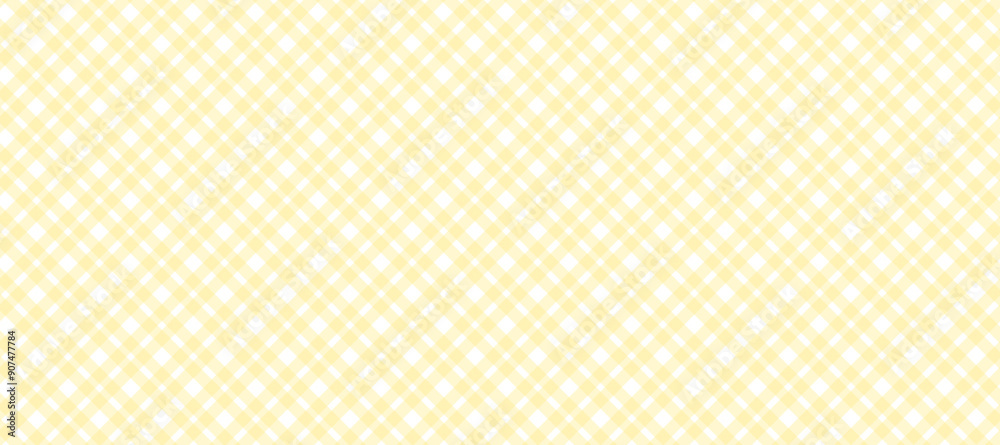 White plaid background with yellow diagonal lines White plaid background with yellow diagonal lines