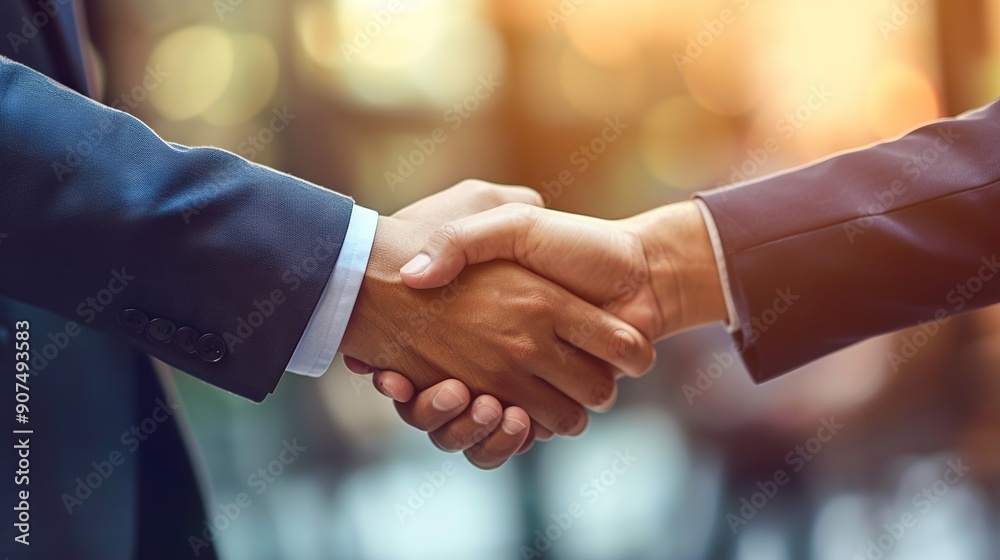 Professional businessman handshake symbolizing successful teamwork in corporate merger and acquisition deal for strategic business partnerships and collaboration Professional businessman handshake symbolizing successful teamwork in corporate merger and acquisition deal for strategic business partnerships and collaboration