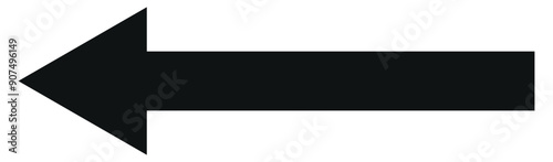 Free Download Black arrow on transparent background. - GFXLoad