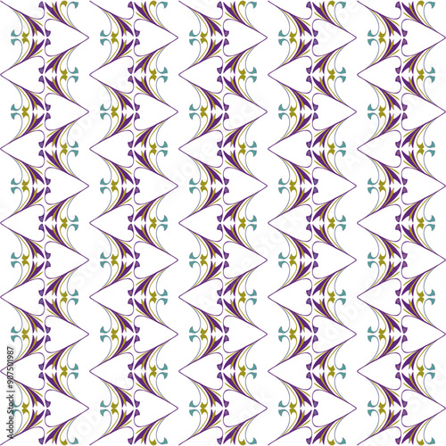 abstract background with repeating floral pattern