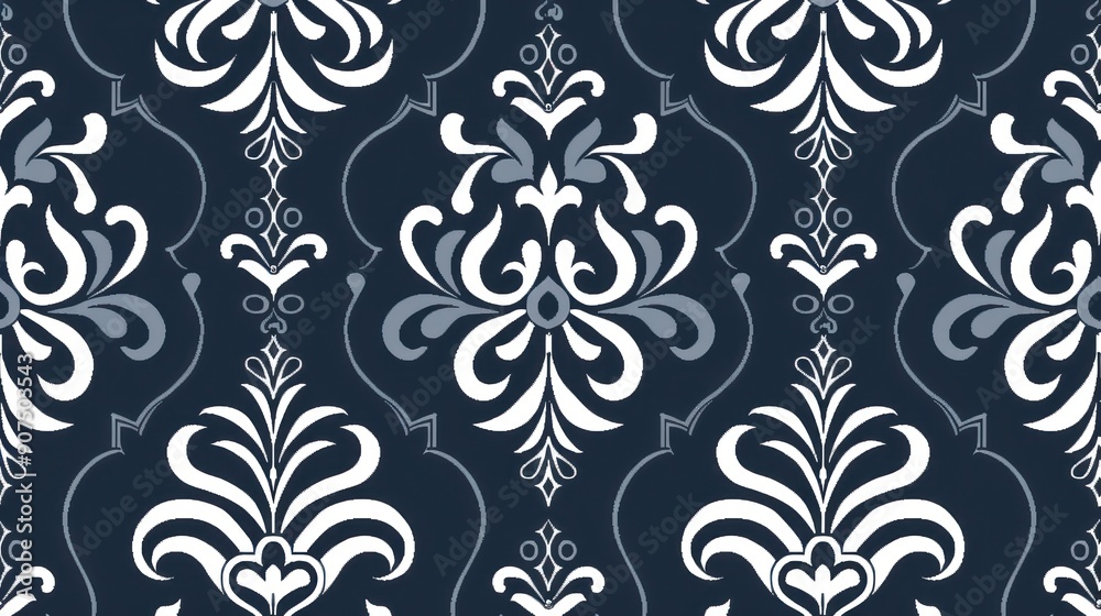 Elegant Damask Pattern Elegant Damask Pattern