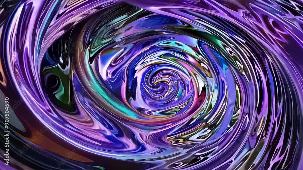 Spirals intertwining and rotating creating a neverending web of mesmerizing patterns and shapes. Spirals intertwining and rotating creating a neverending web of mesmerizing patterns and shapes.