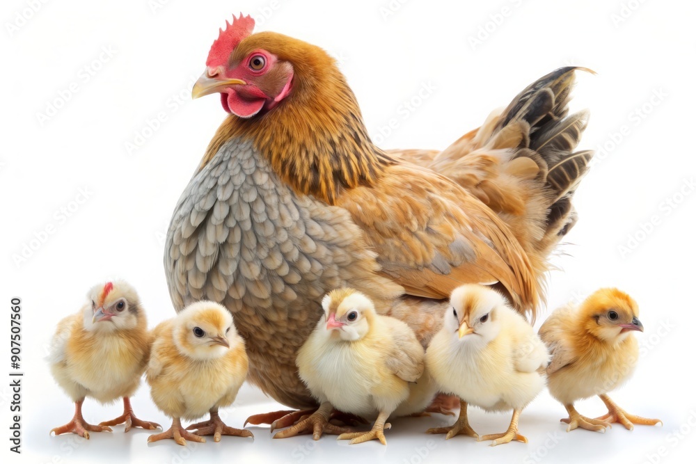 Hen and Chicks. Hen and Chicks.