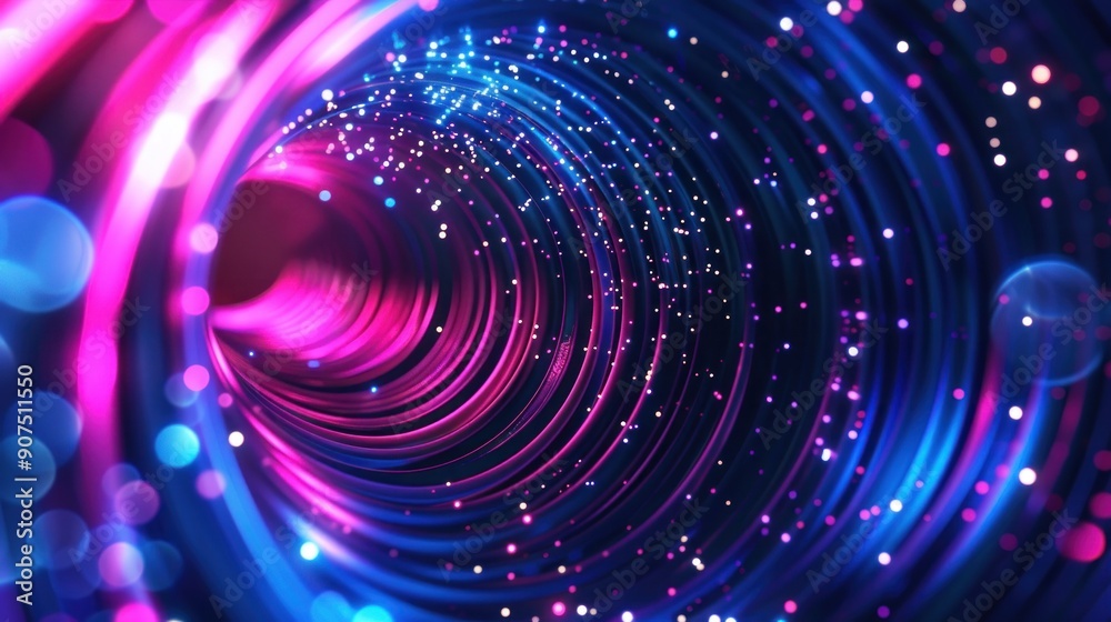 Abstract Tunnel of Light Abstract Tunnel of Light