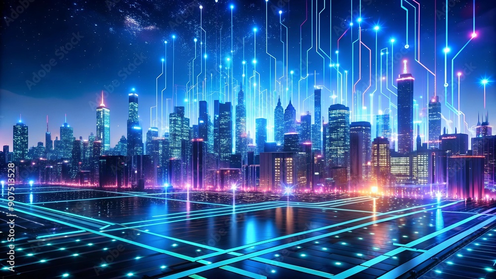 The Hacker's Domain: A Neon-Drenched Digital Landscape AI Generated The Hacker's Domain: A Neon-Drenched Digital Landscape AI Generated
