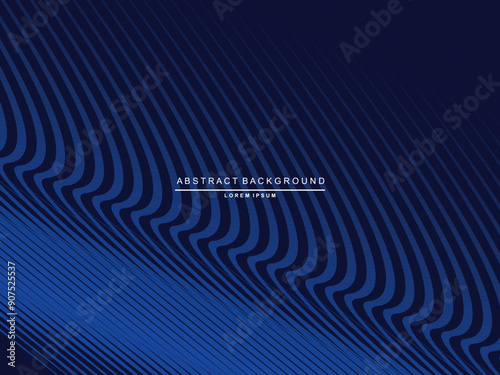 Premium background design with dark blue luxury motif. Vector horizontal template, for digital lux business banners, contemporary formal invitations, luxury vouchers, gift certificates, etc.	
