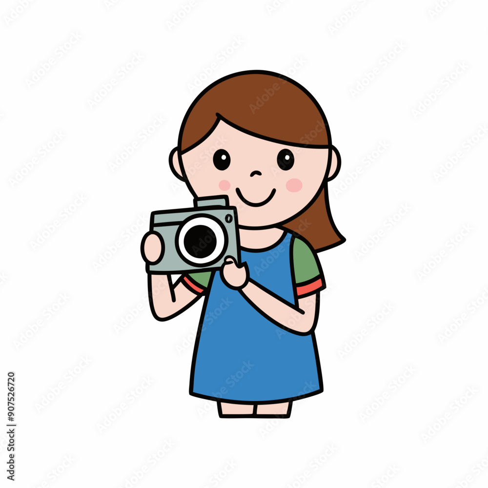 Girl with a camera Girl with a camera