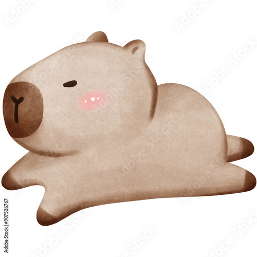 This animal is called a capybara
